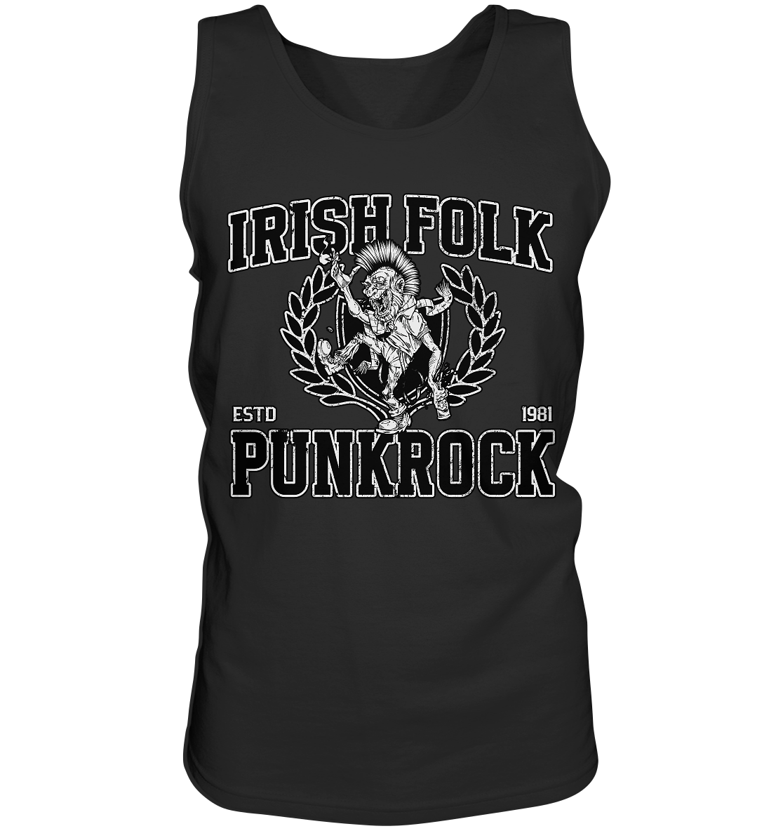 Irish Folk Punkrock "Estd. 1981" - Tank-Top