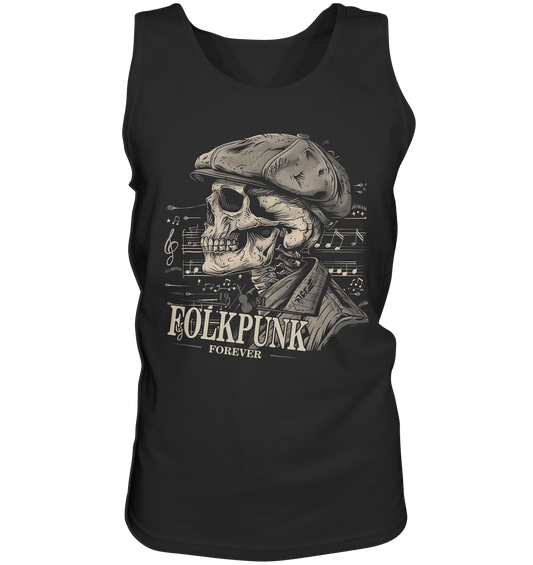 Folkpunk "Forever / Flatcap-Skull I" - Tank-Top