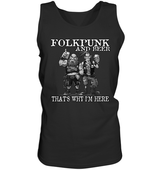 Folkpunk & Beer "That's Why I'm Here III" - Tank-Top