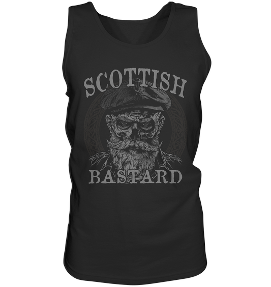 Scottish Bastard "Flatcap Skull I" - Tank-Top