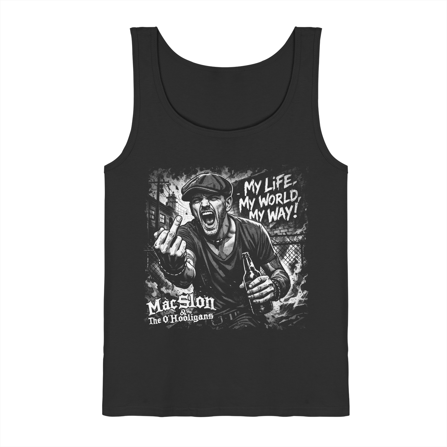 MacSlon & The O'Hooligans "My Life, My World, My Way" - Tank-Top