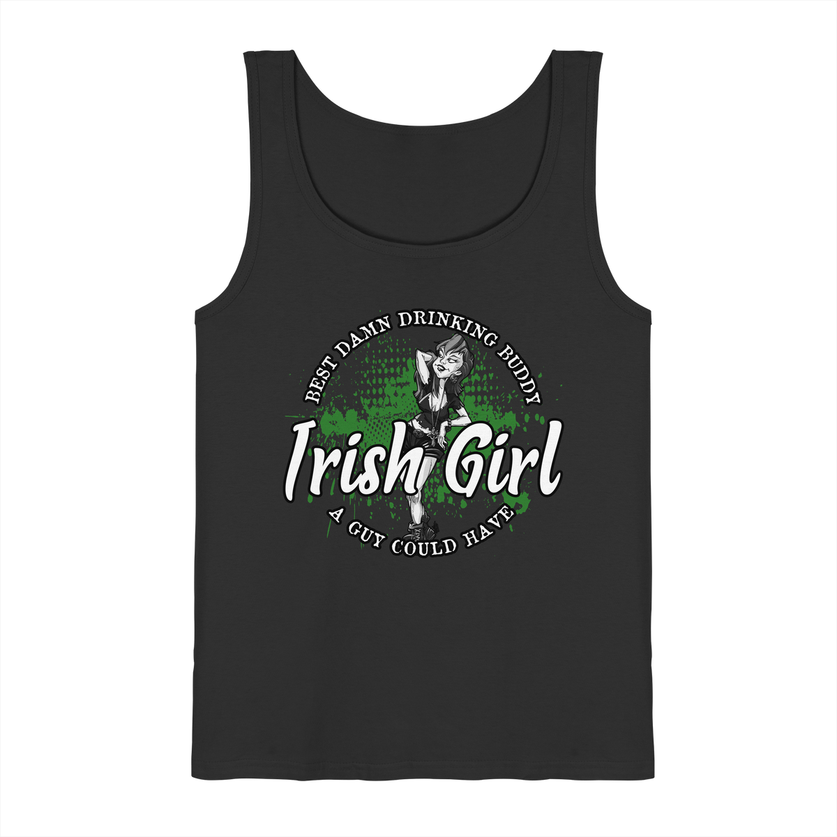 Irish Girl "Drinking Buddy"  - Tank-Top