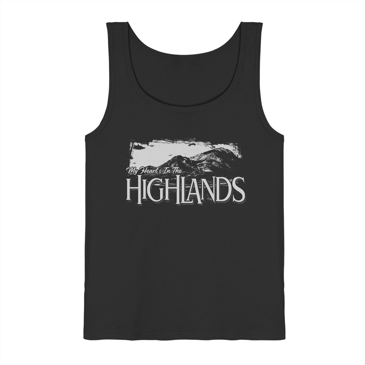 "My Heart's In The Highlands"  - Tank-Top
