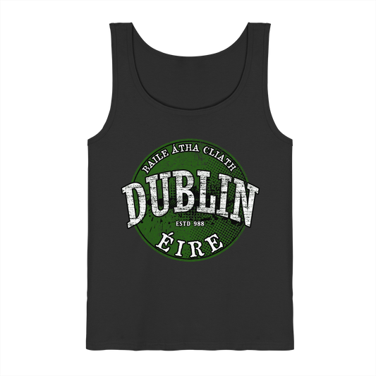 Dublin "Estd 988 / Baile Átha Cliath / Éire"  - Tank-Top