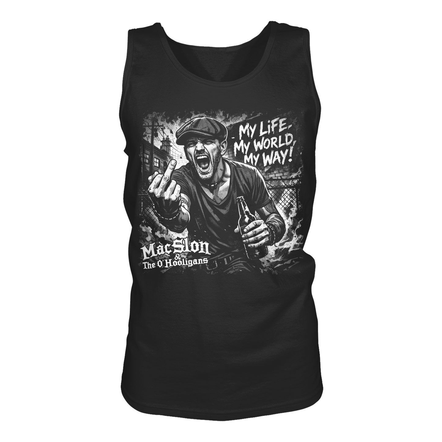 MacSlon & The O'Hooligans "My Life, My World, My Way" - Tank-Top