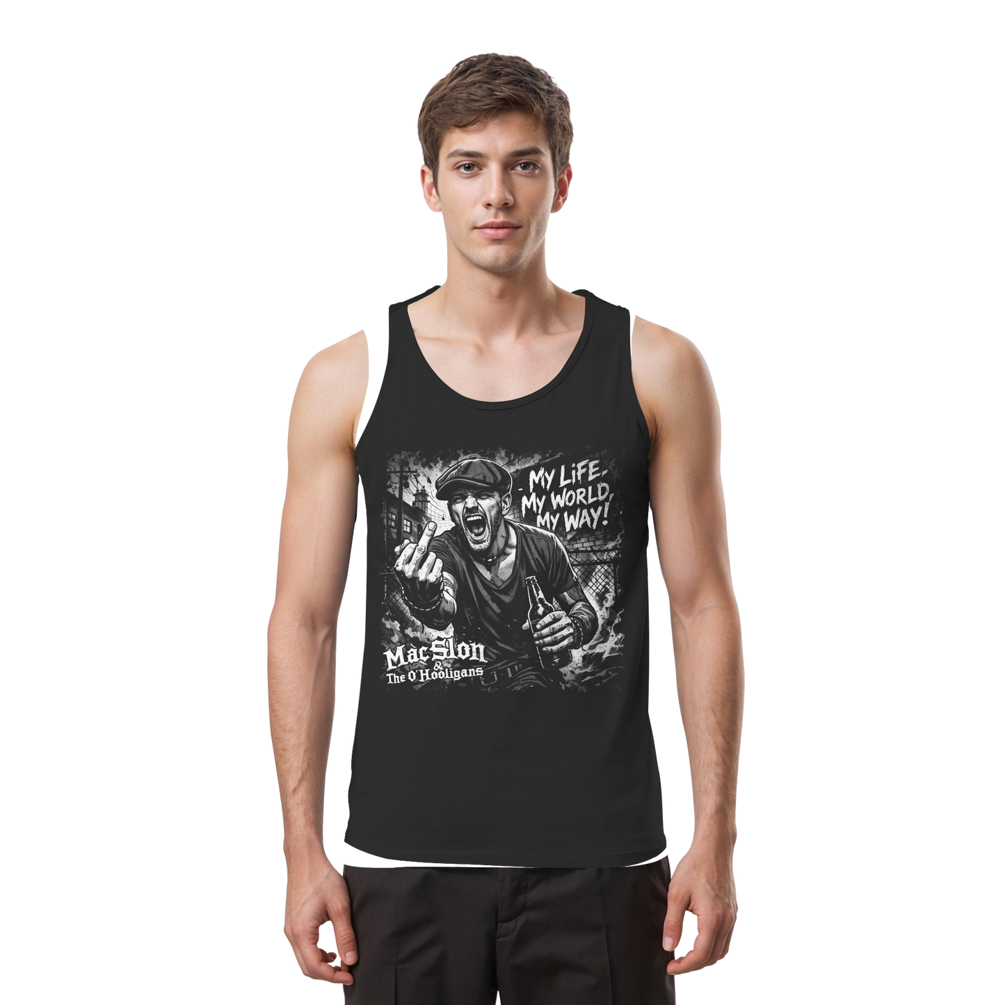 MacSlon & The O'Hooligans "My Life, My World, My Way" - Tank-Top
