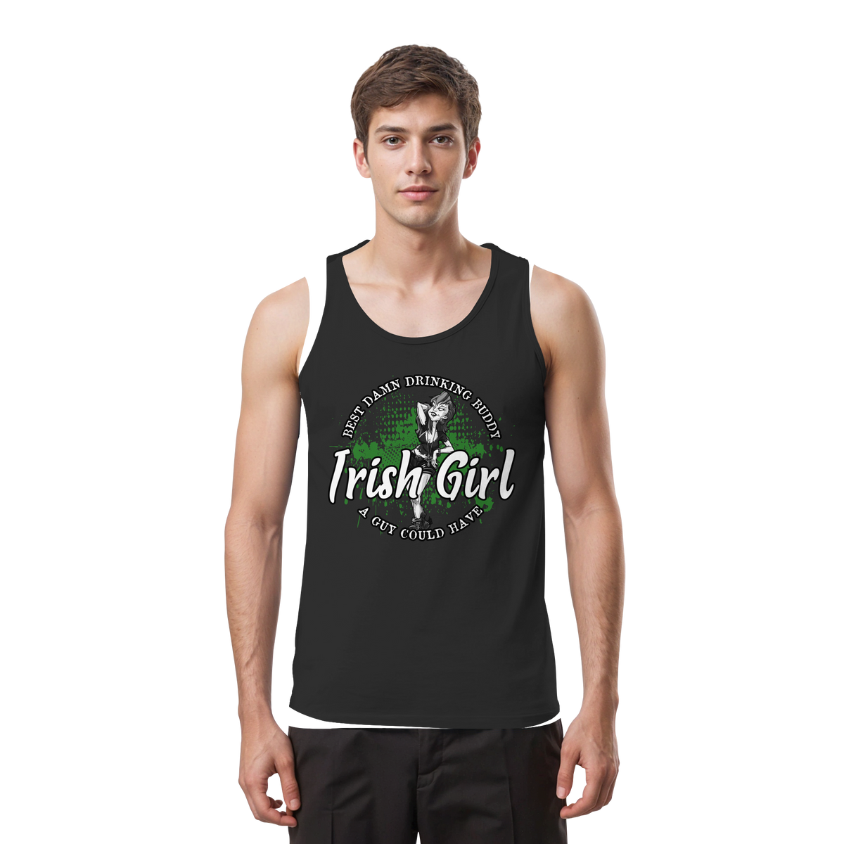 Irish Girl "Drinking Buddy"  - Tank-Top
