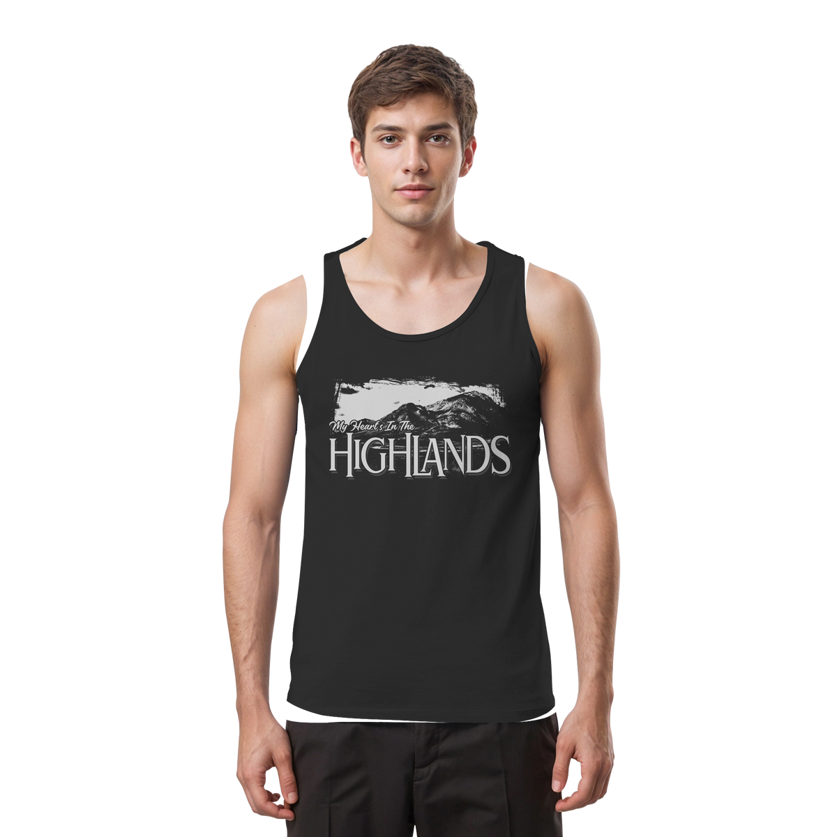 "My Heart's In The Highlands"  - Tank-Top