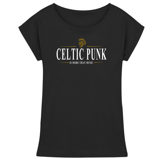 Celtic Punk "Is More Than Music"  - Womens Extended Shoulder T-Shirt