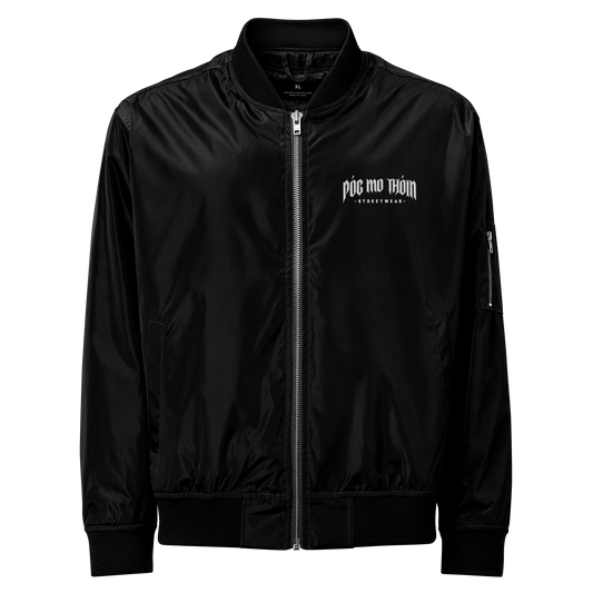 Póg Mo Thóin Streetwear "Logo" (Hochwertiger Stick) - Premium Recycelte Bomberjacke