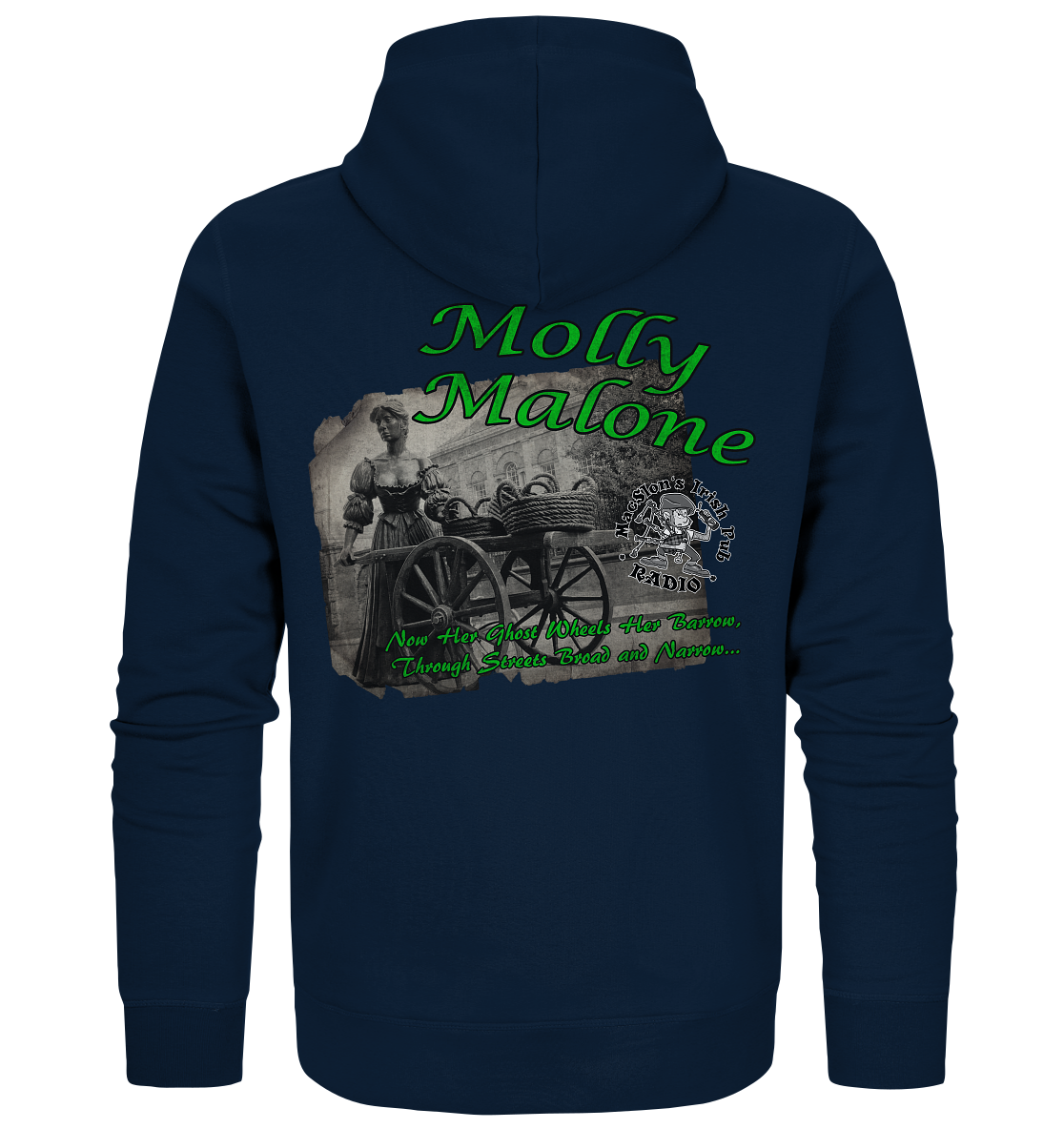"Molly Malone" - Organic Zipper