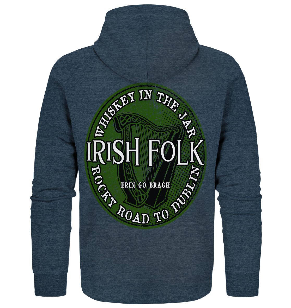 Irish Folk "Erin Go Bragh" - Organic Zipper