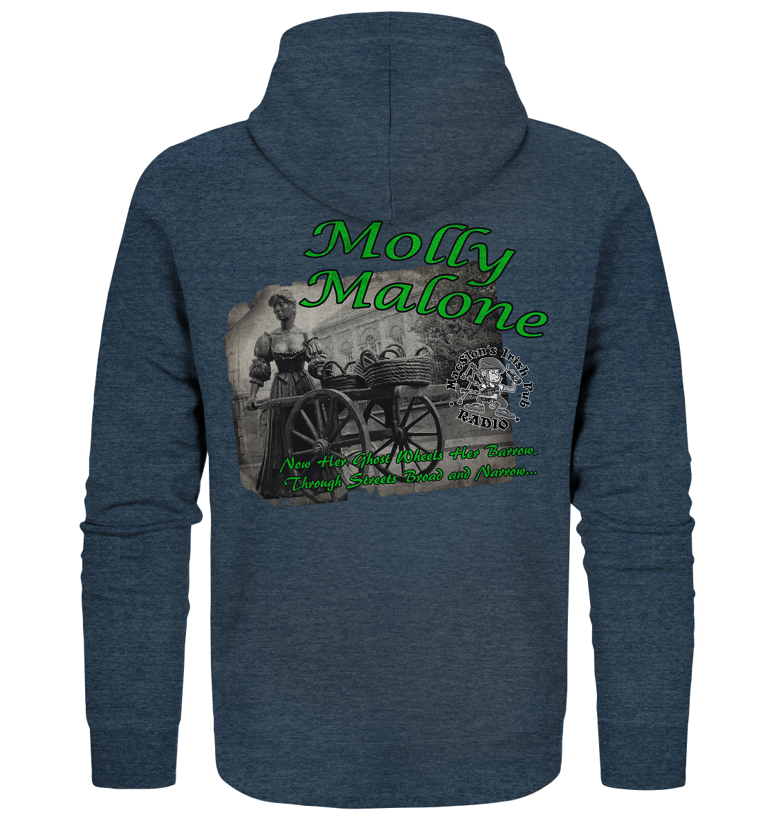 "Molly Malone" - Organic Zipper