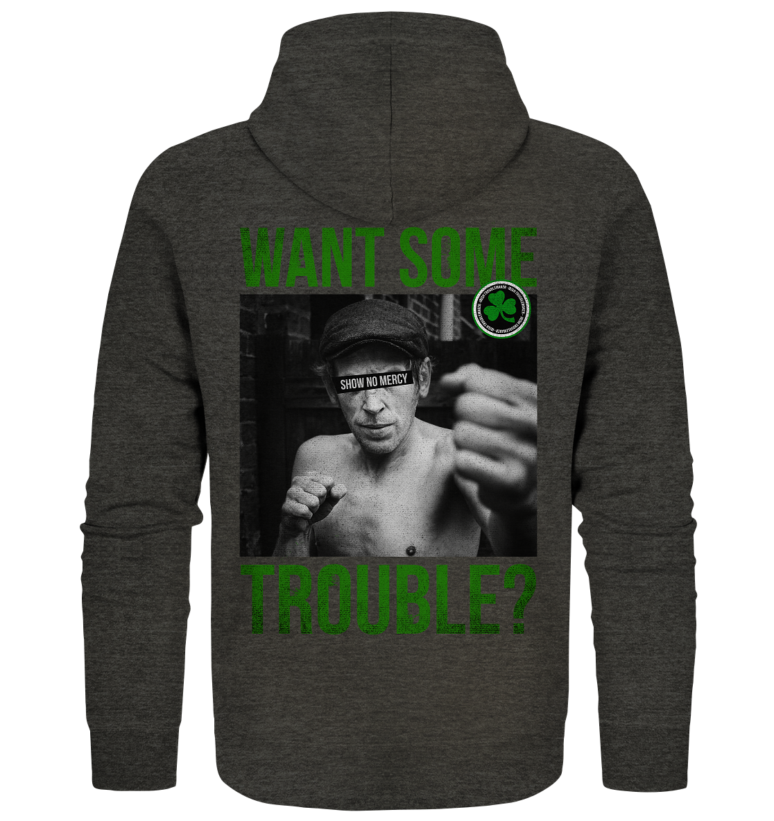 Want Some Trouble - Organic Zipper