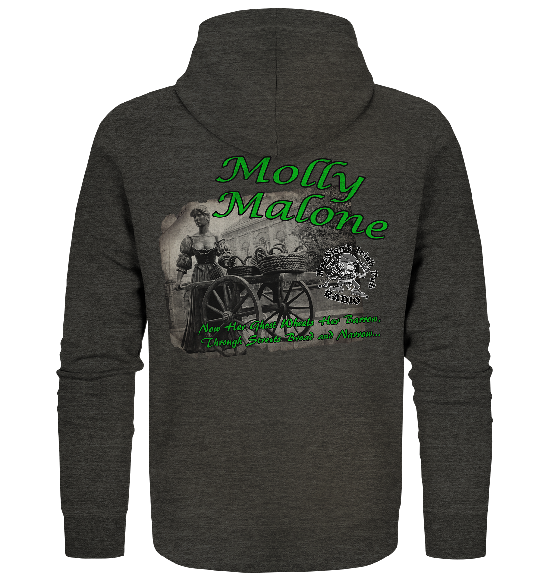 "Molly Malone" - Organic Zipper