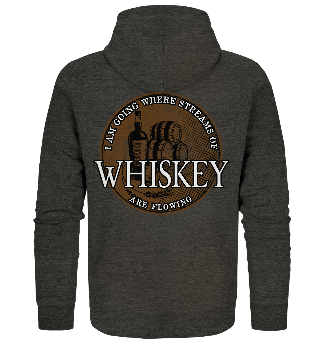 Streams Of Whiskey - Organic Zipper