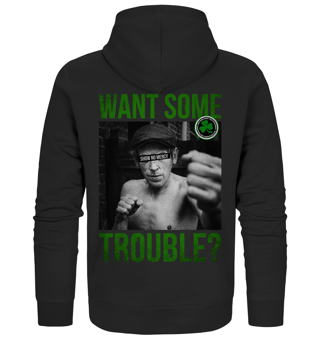 Want Some Trouble - Organic Zipper
