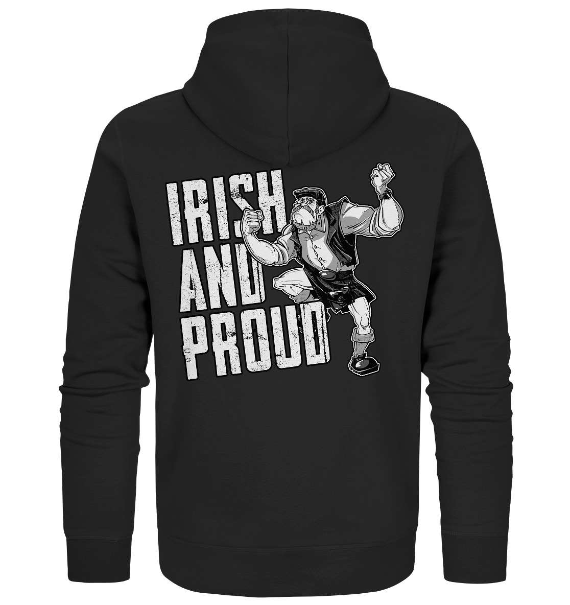 "Irish & Proud" - Organic Zipper