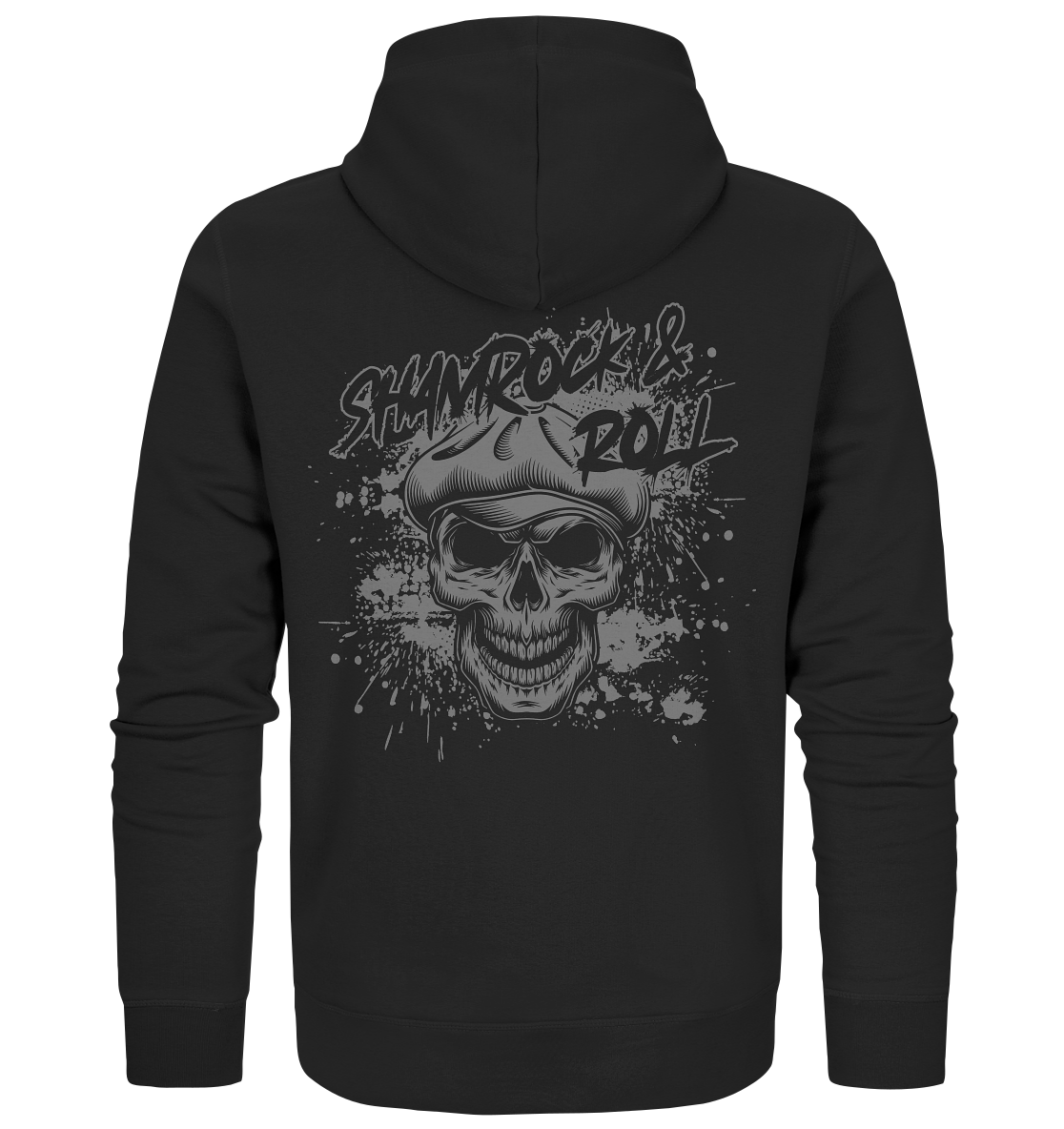 Shamrock And Roll "Skull" - Organic Zipper