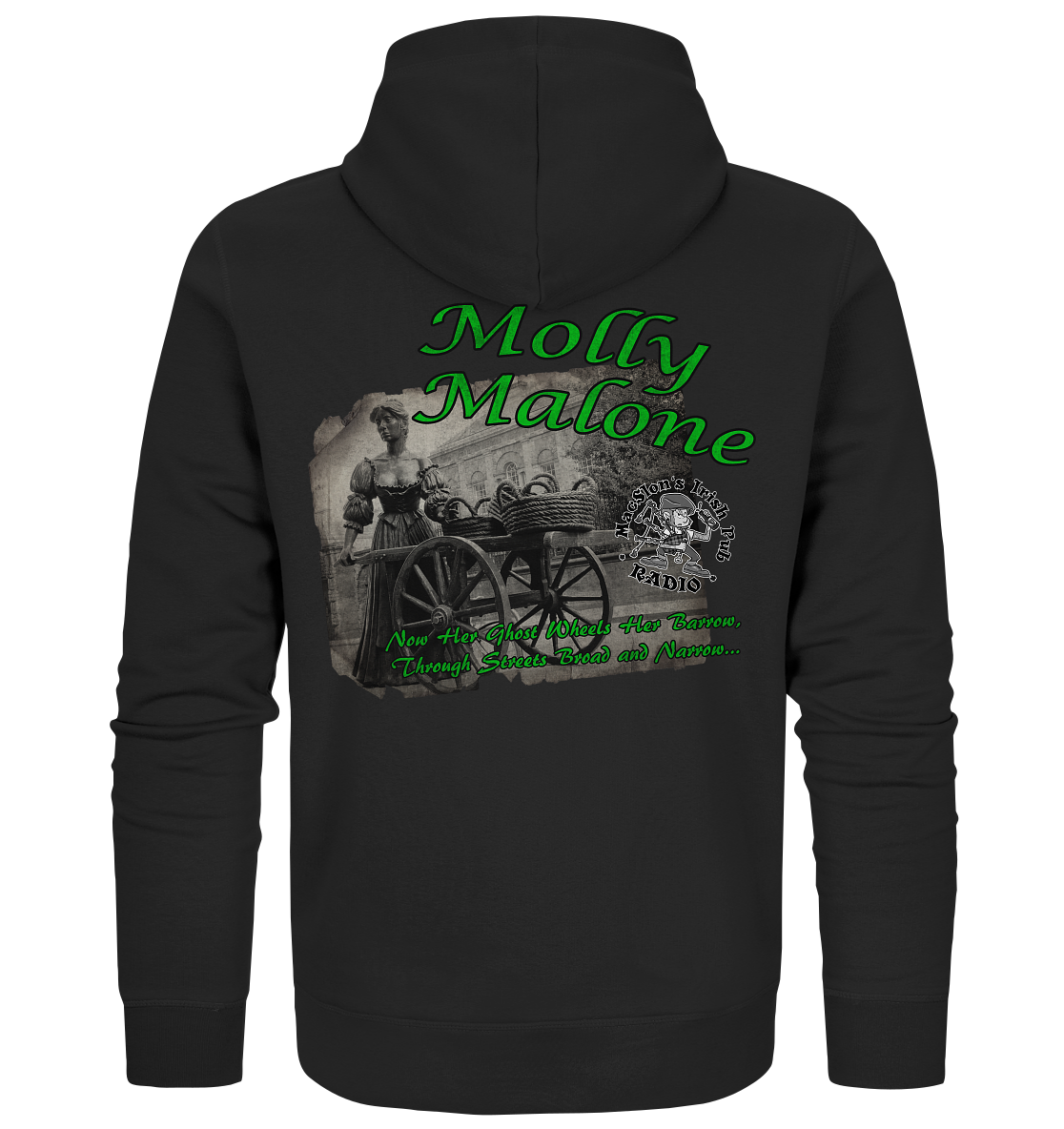 "Molly Malone" - Organic Zipper