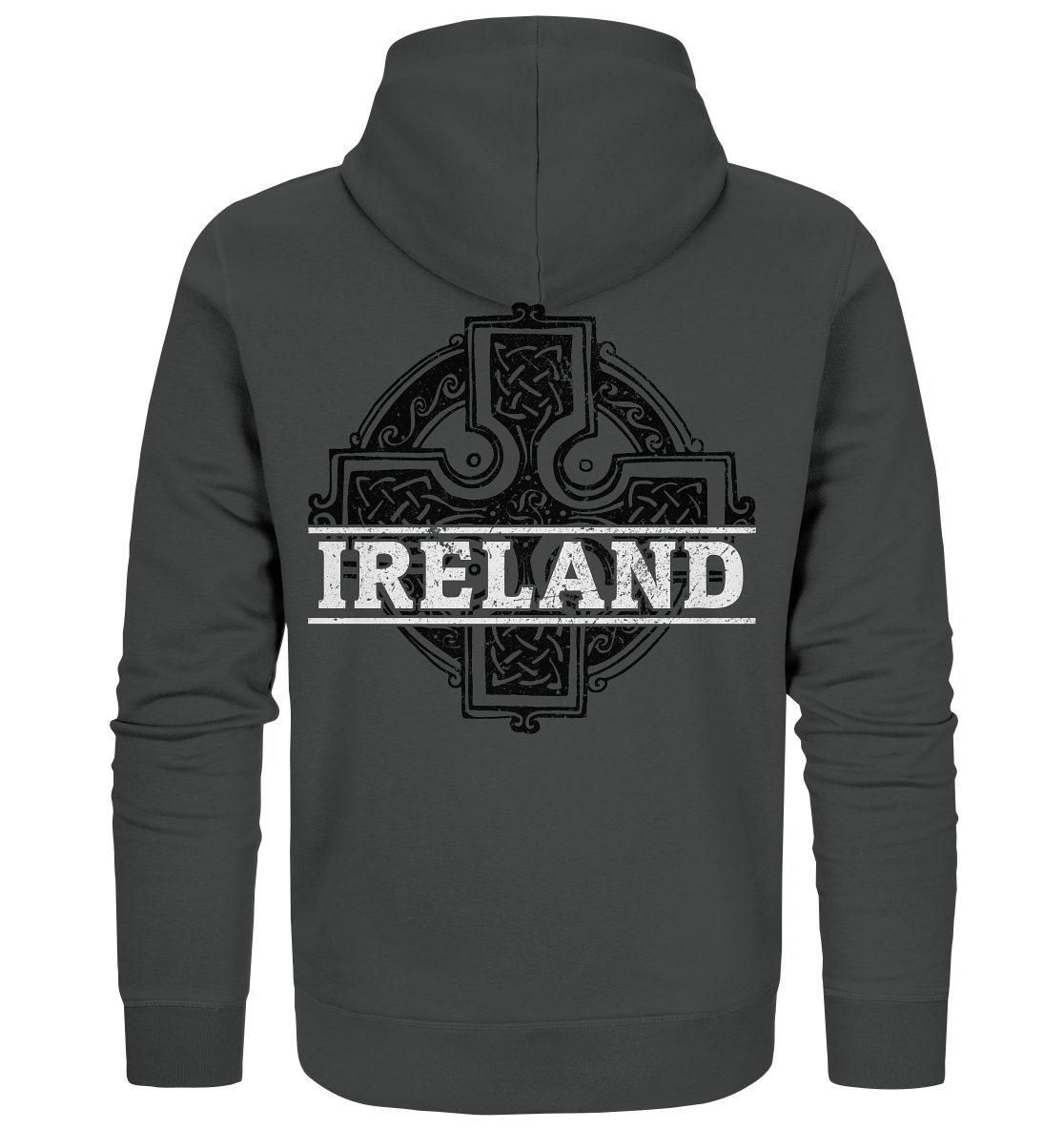 Ireland "Celtic Cross" - Organic Zipper