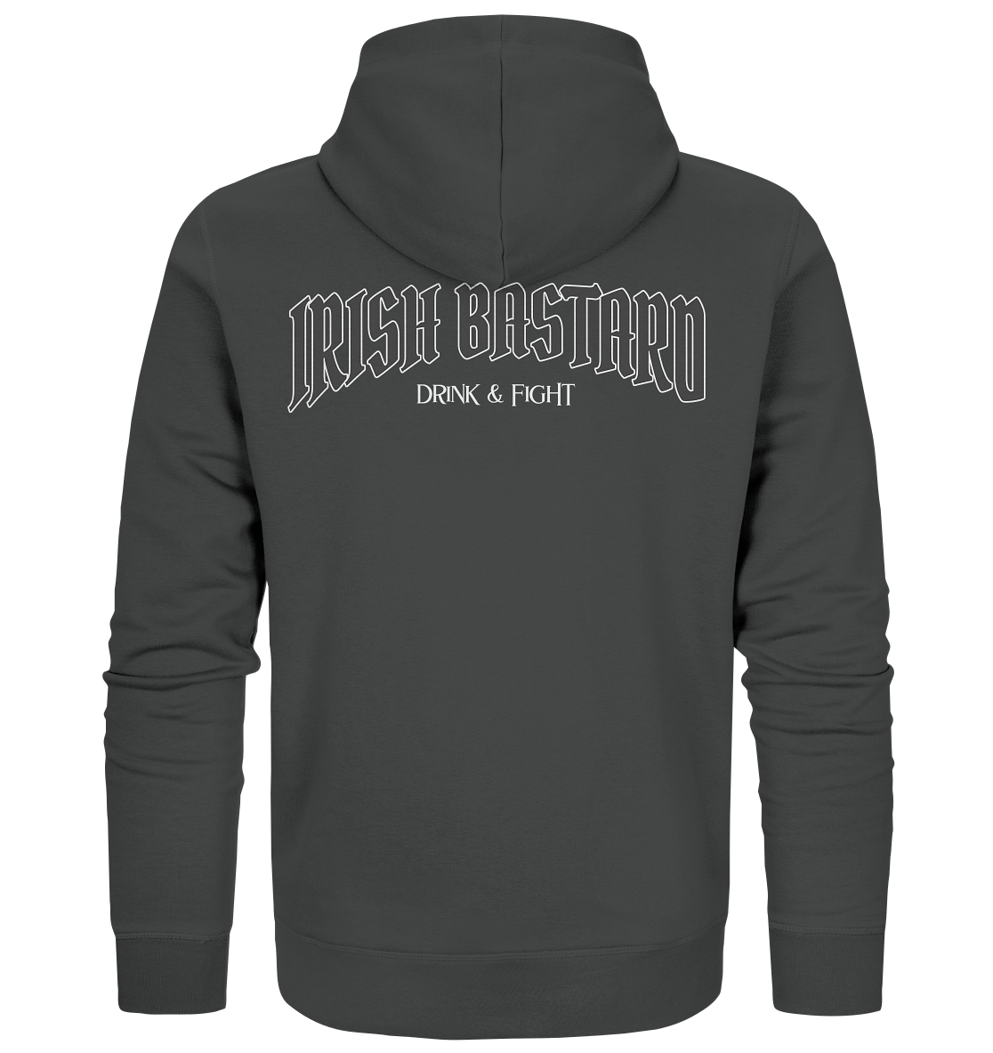 Irish Bastard "Drink & Fight" - Organic Zipper