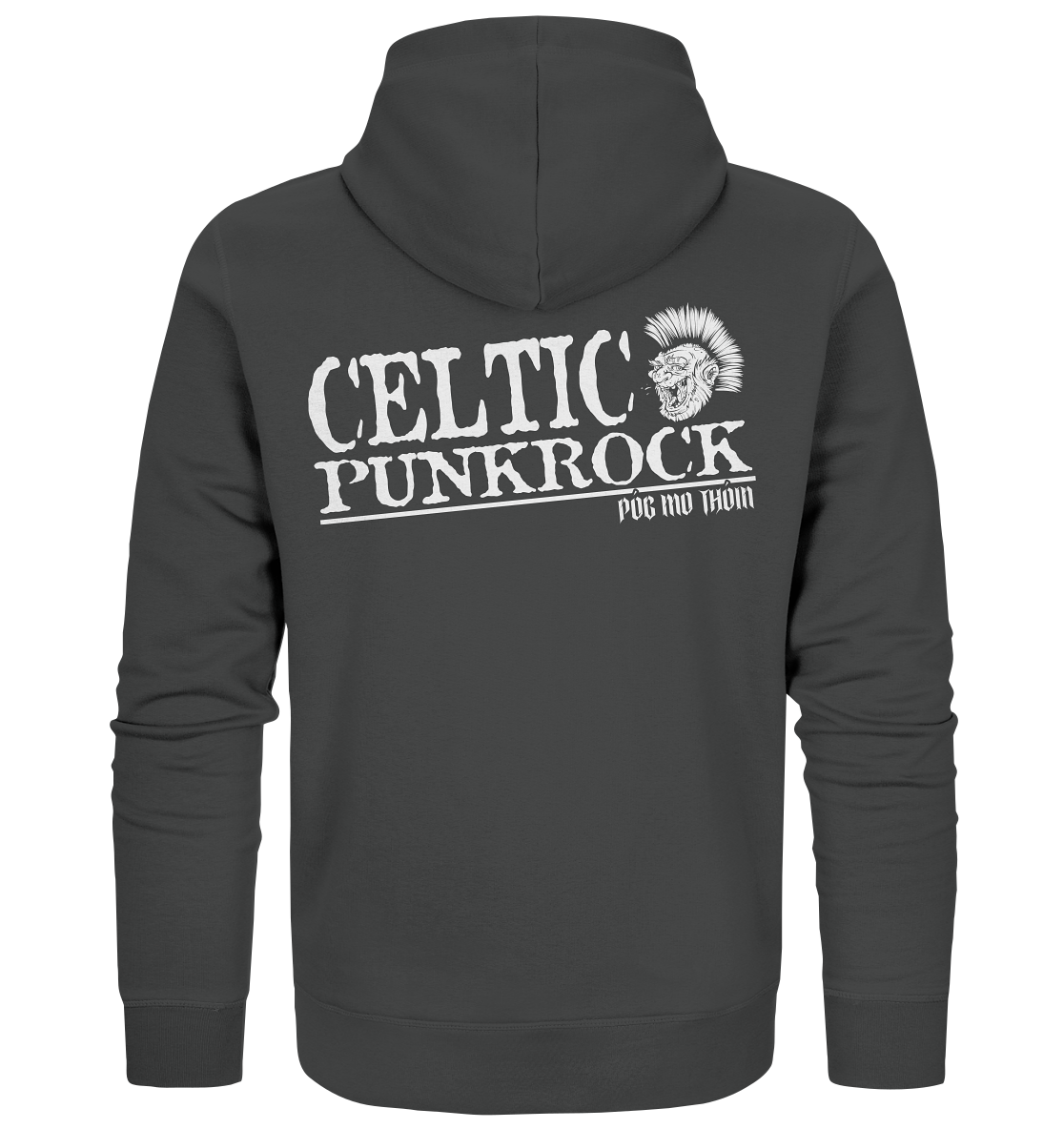 Póg Mo Thóin Streetwear "Celtic Punkrock" - Organic Zipper