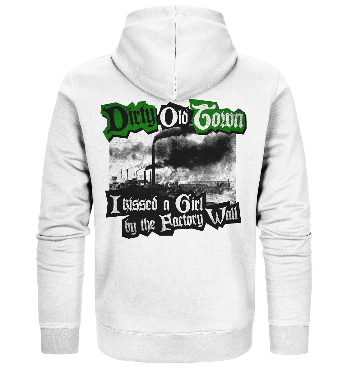 "Dirty Old Town" - Organic Zipper