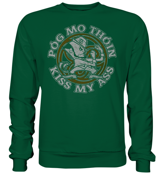 Póg Mo Thóin "Kiss my Ass" - Basic Sweatshirt