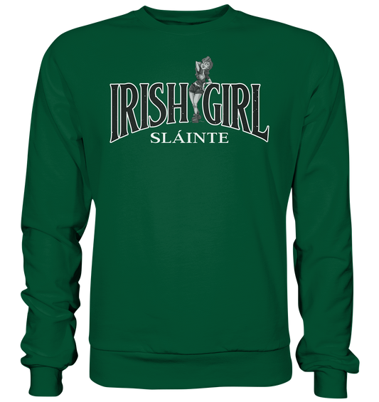 Irish Girl "Sláinte" - Basic Sweatshirt