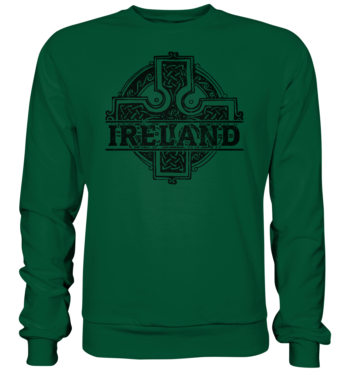 Ireland "Celtic Cross" - Basic Sweatshirt