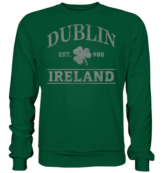 Dublin - Ireland "Est. 988" - Basic Sweatshirt