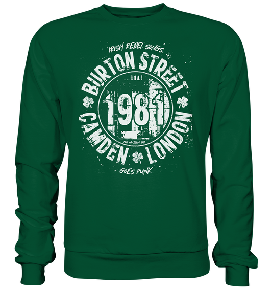 Póg Mo Thóin Streetwear "Burton Street" - Basic Sweatshirt