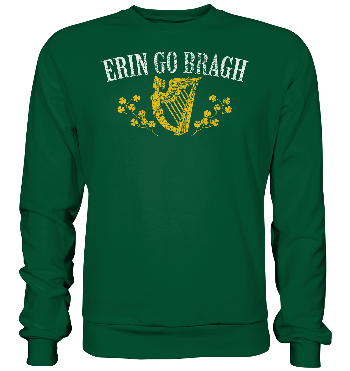 Erin Go Bragh "Harp" - Basic Sweatshirt