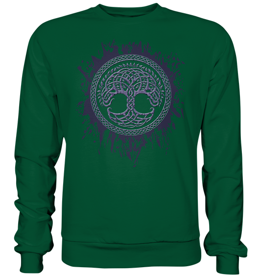 Celtic Tree "Splatter" - Basic Sweatshirt