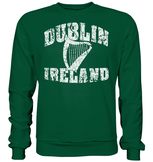 Dublin Ireland Harp - Basic Sweatshirt