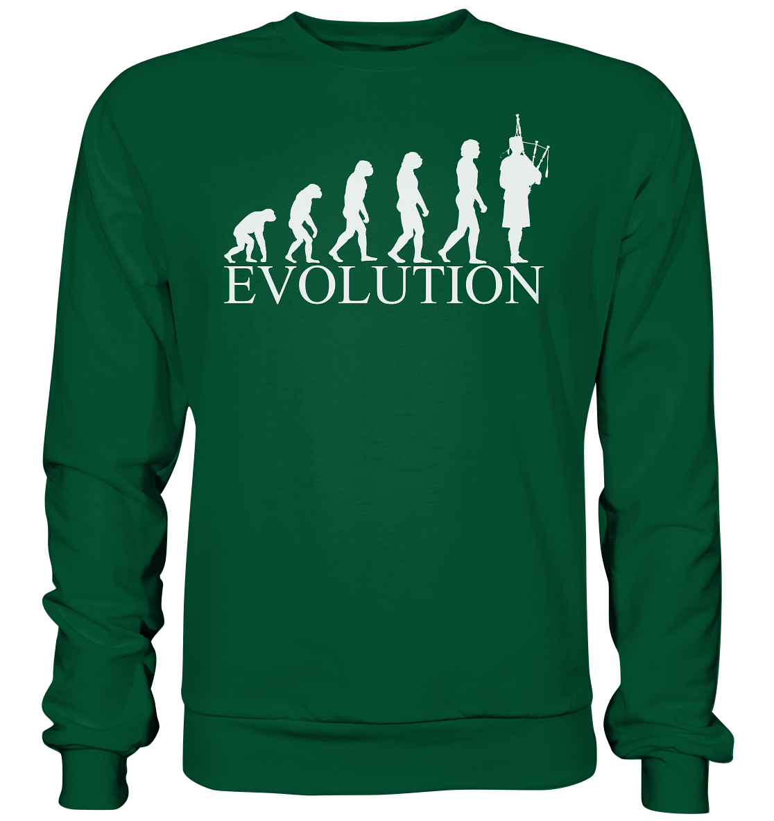 Bagpipe Evolution - Basic Sweatshirt