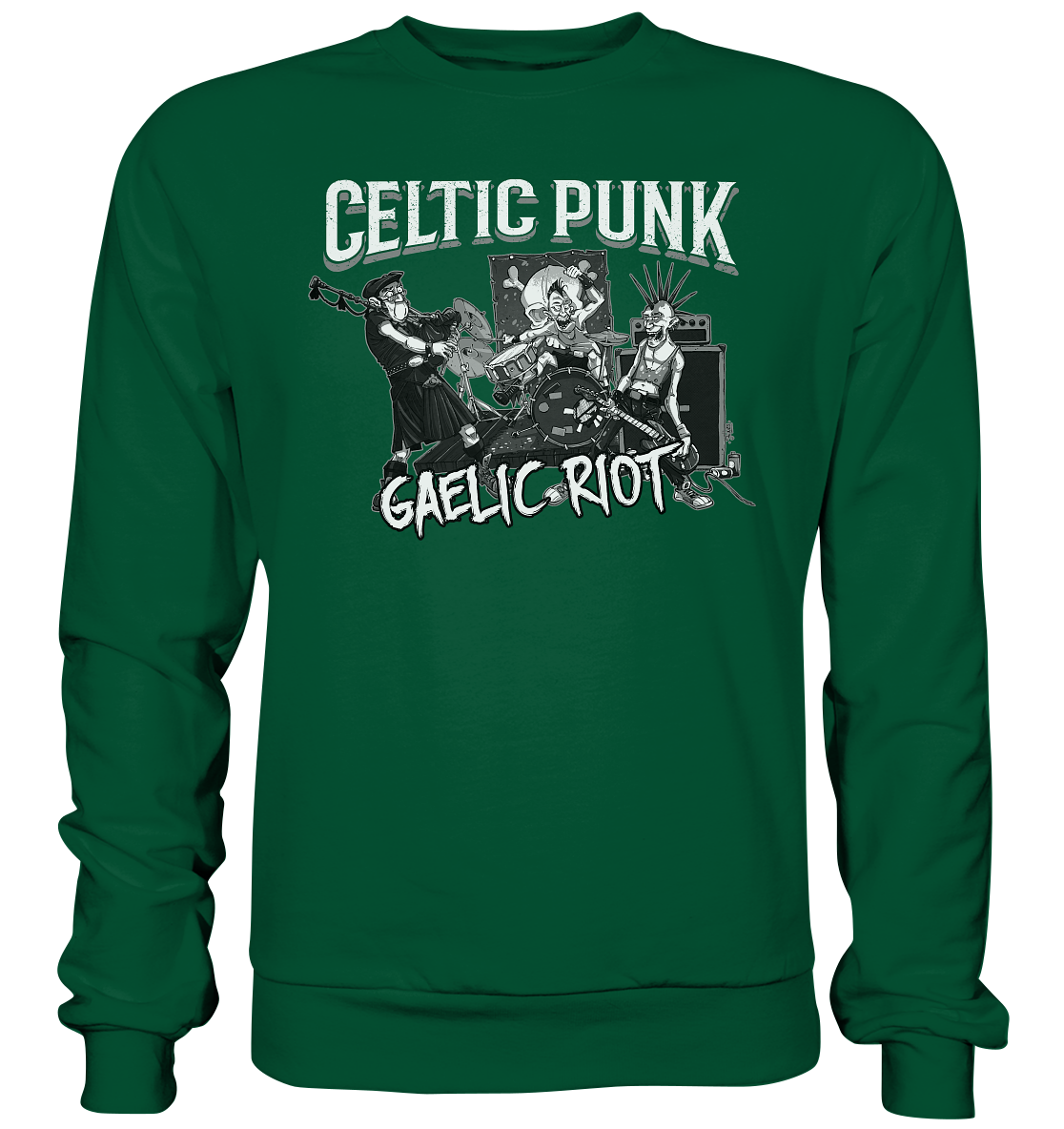 Celtic Punk "Gaelic Riot" - Basic Sweatshirt