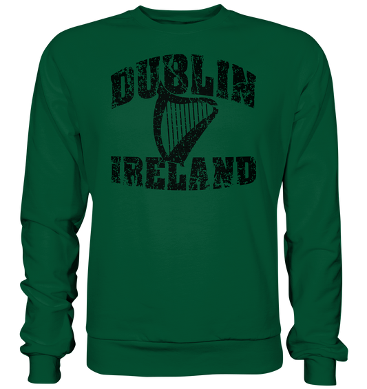 Dublin Ireland Harp - Basic Sweatshirt