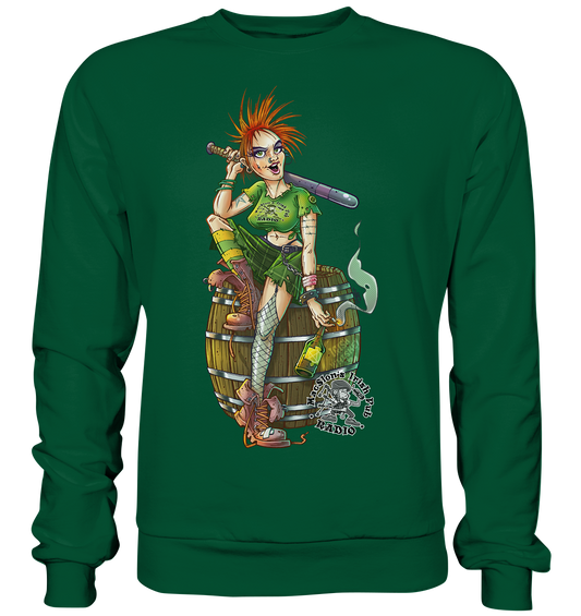 Irish Punkrock Girl - Basic Sweatshirt