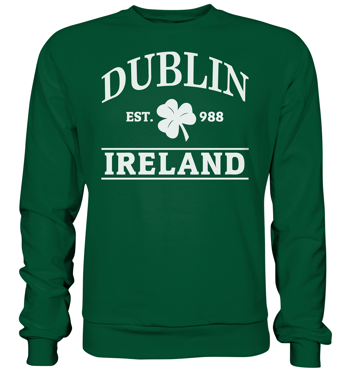 Dublin - Ireland "Est. 988" - Basic Sweatshirt