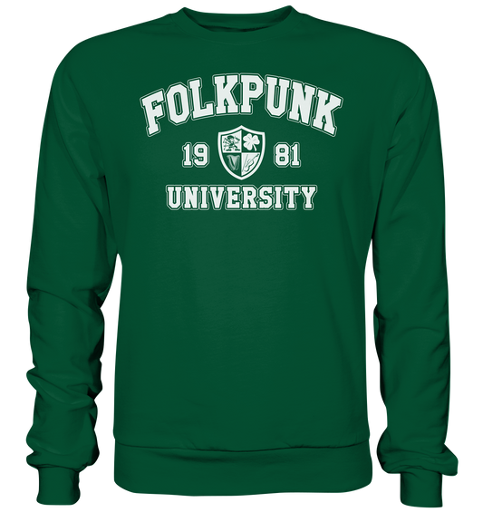 Folkpunk "University" - Basic Sweatshirt