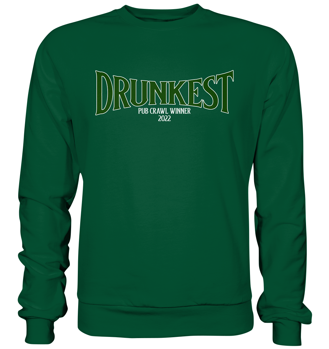 Drunkest "Pub Crawl Winner 2022" - Basic Sweatshirt