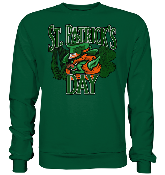 St. Patricks Day "Leprechaun" - Basic Sweatshirt