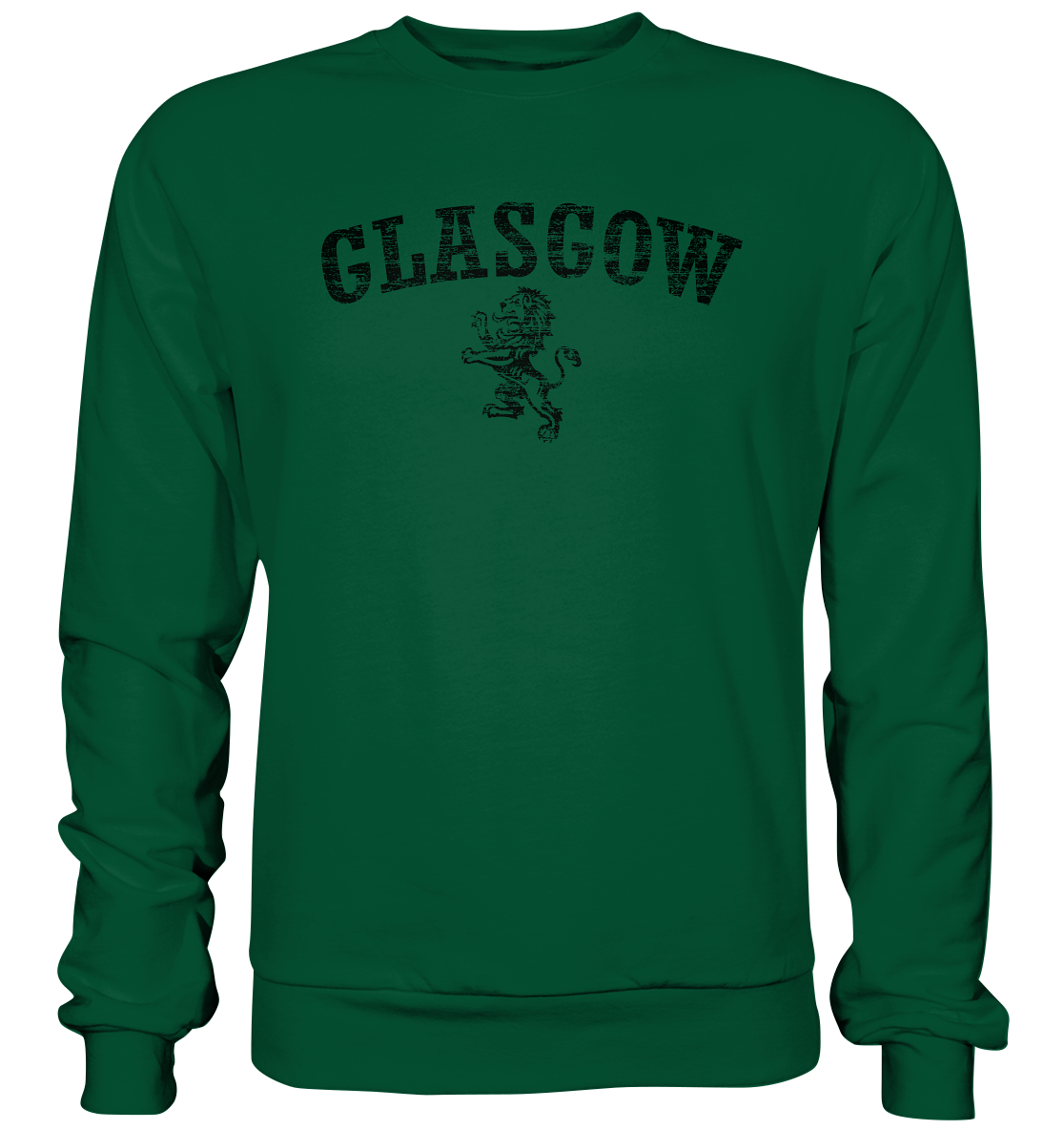 "Glasgow - Lion" - Basic Sweatshirt