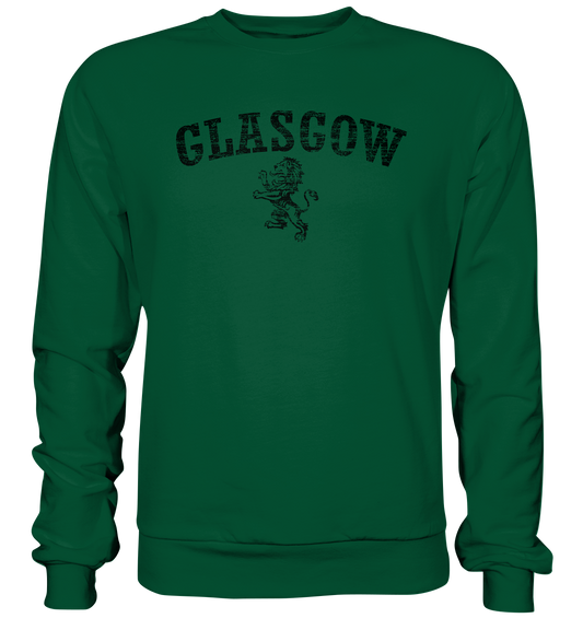 "Glasgow - Lion" - Basic Sweatshirt