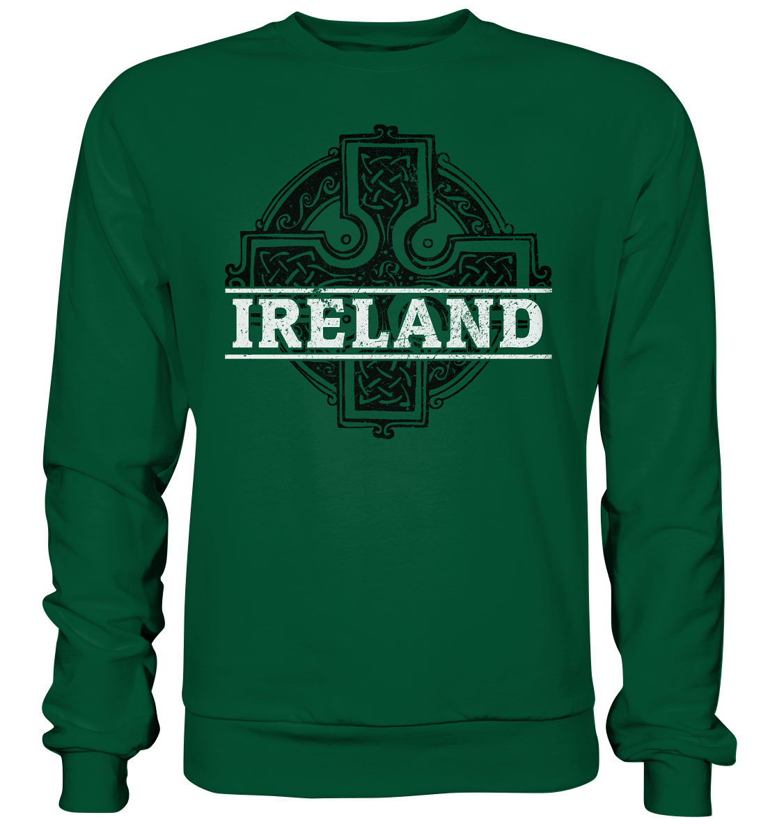 Ireland "Celtic Cross" - Basic Sweatshirt