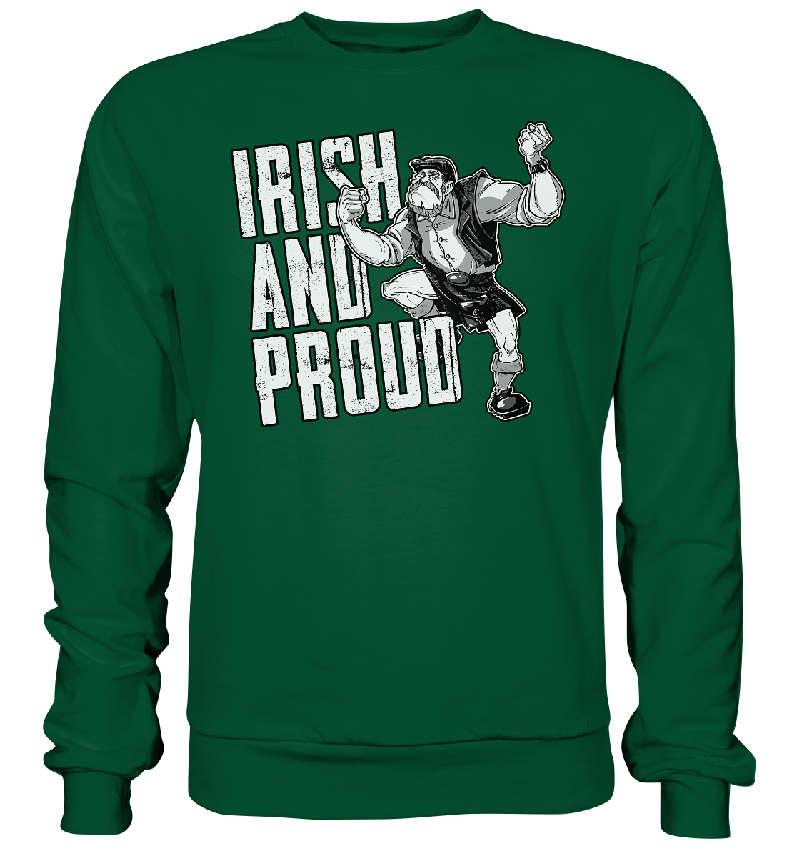 "Irish & Proud" - Basic Sweatshirt
