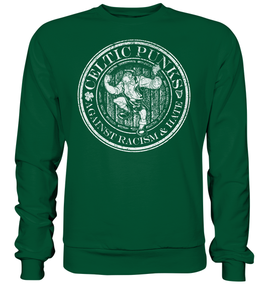 Celtic Punks "Against Racism & Hate" - Basic Sweatshirt