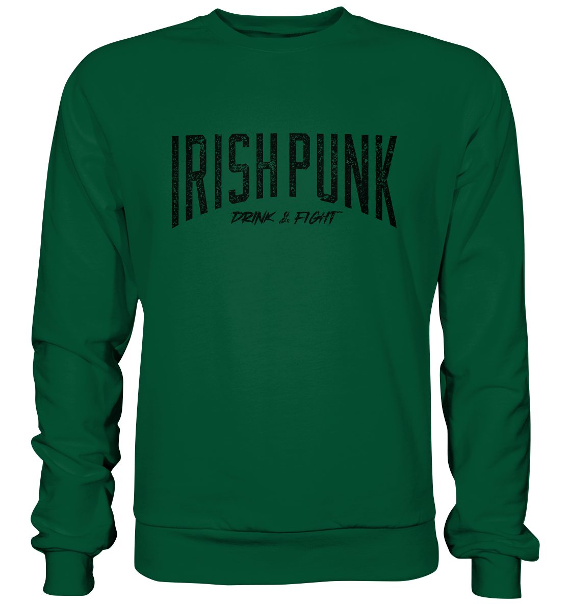 Irish Punk "Drink & Fight" - Basic Sweatshirt
